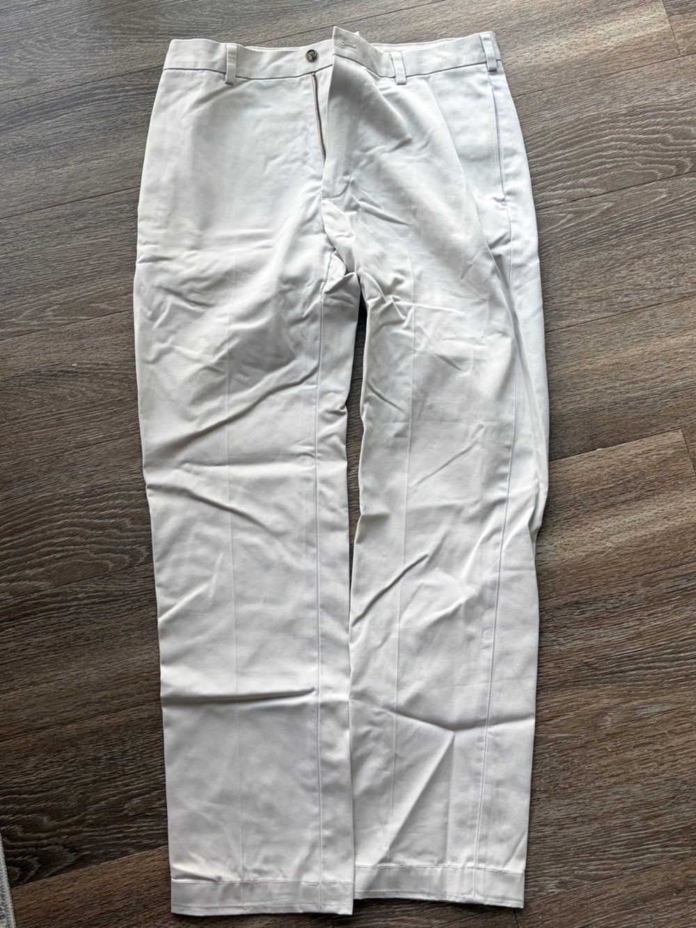 Brooks Brothers Cream Casual Pants